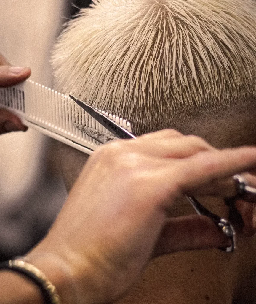 Frischer Fade Haarschnitt im Gents of Augsburg Salon Neusäß