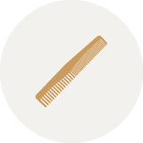 Stylingkamm für präzises Formen von Herrenfrisuren im Barbershop